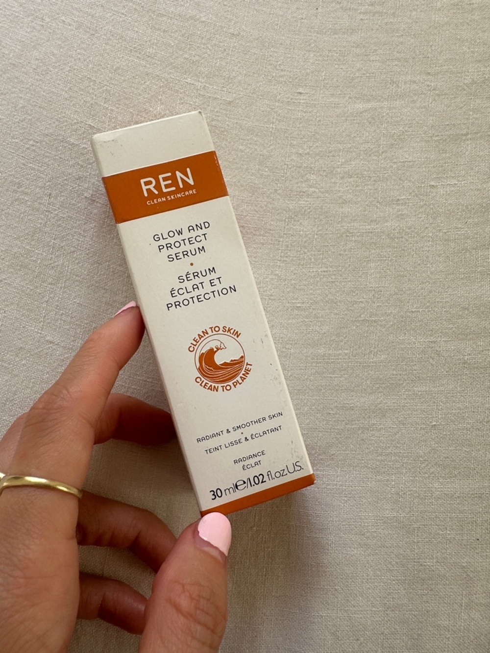 REN Glow and Protect Serum